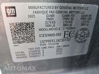 2022 GMC Sierra 1500 Limited AT4 Crew Cab Short Bed - miniatura 2