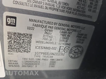 2022 GMC Sierra 1500 Limited AT4 Crew Cab Short Bed - miniatura 14