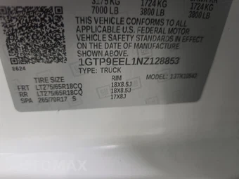 2022 GMC Sierra 1500 Limited AT4 Crew Cab Short Bed 4SB - miniatura 14