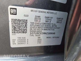 2022 GMC Sierra 1500 Limited Elevation Crew Cab Medium Bed 3SB - miniatura 2