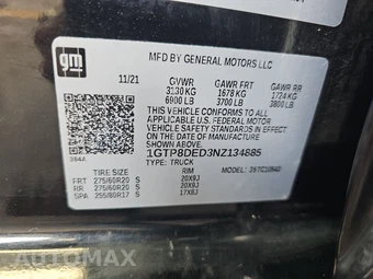 2022 GMC Sierra 1500 Limited SLT Crew Cab Short Bed 4SA - miniatura 15