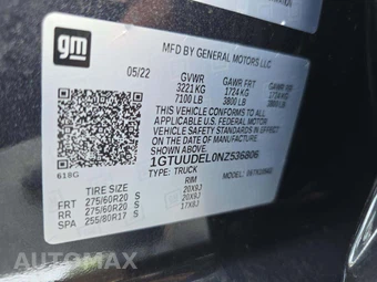 2022 GMC Sierra 1500 SLT Crew Cab Short Bed 4SA - miniatura 5