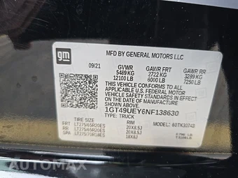 2022 GMC Sierra 3500HD SLT Crew Cab Medium Bed 4SA - miniatura 14