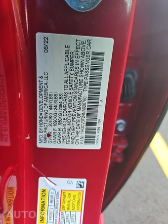 2022 Honda Accord Hybrid Sport - miniatura 14