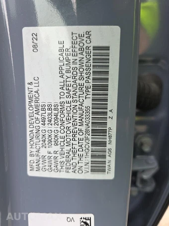 2022 Honda Accord Hybrid Sport - miniatura 17