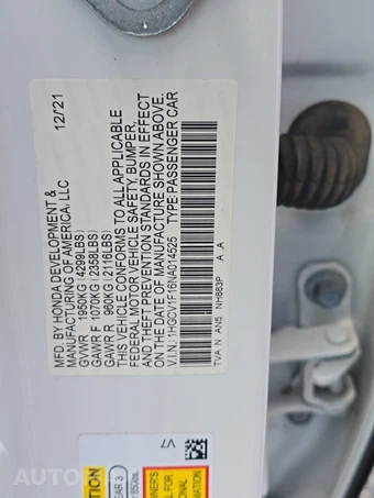 2022 Honda Accord Sedan LX 1.5T - miniatura 14