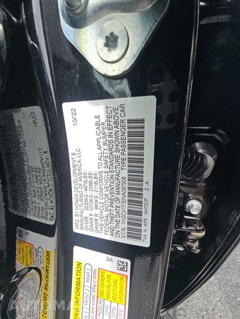 2022 Honda Accord Sedan Sport 1.5T - miniatura 14