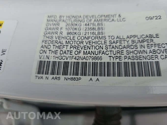 2022 Honda Accord Sedan Sport SE 1.5T - miniatura 5