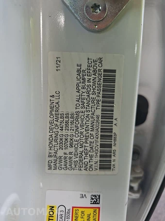 2022 Honda Accord Sedan Sport SE 1.5T - miniatura 14