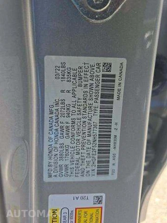 2022 Honda Civic Sedan Sport - miniatura 6