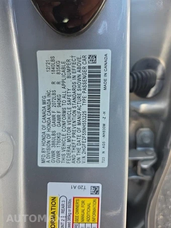 2022 Honda Civic Sedan Sport - miniatura 17