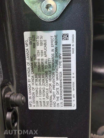 2022 Honda CR-V EX-L - miniatura 5