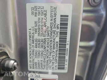 2022 Honda CR-V Hybrid Touring - miniatura 2