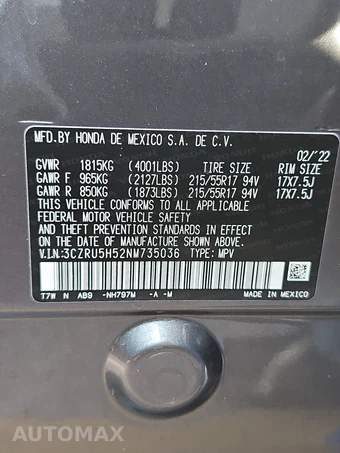 2022 Honda HR-V EX - miniatura 14