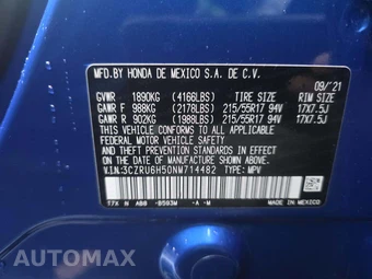2022 Honda HR-V EX - miniatura 5