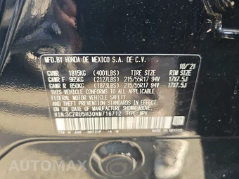 2022 Honda HR-V LX - miniatura 15
