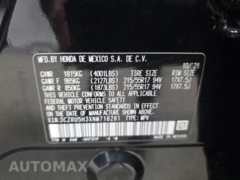2022 Honda HR-V LX - miniatura 14