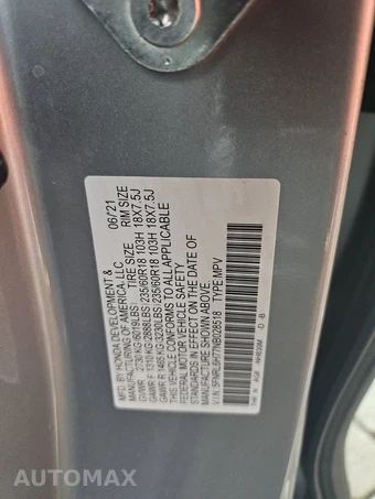 2022 Honda Odyssey EX-L 118.1" WB - miniatura 15