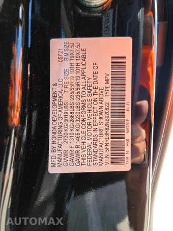 2022 Honda Odyssey Touring 118.1" WB - miniatura 15