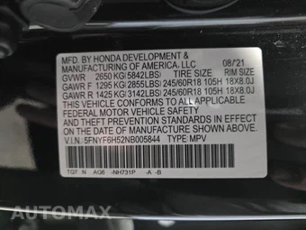 2022 Honda Pilot EX-L - miniatura 15