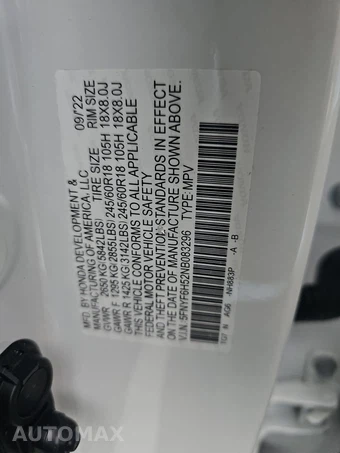 2022 Honda Pilot EX-L - miniatura 15