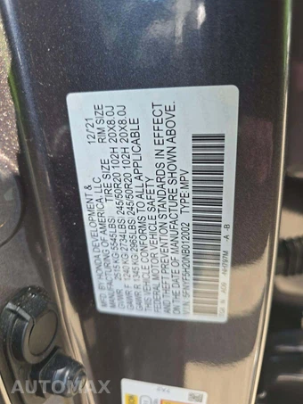 2022 Honda Pilot Special Edition - miniatura 5