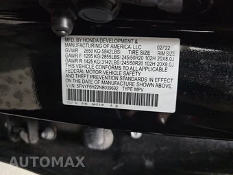 2022 Honda Pilot Special Edition - miniatura 15