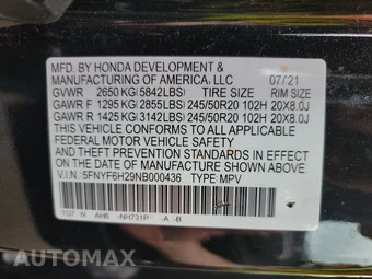 2022 Honda Pilot Special Edition - miniatura 14