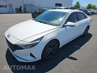 2022 Hyundai Elantra Hybrid Blue