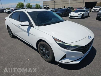 2022 Hyundai Elantra Hybrid Blue - miniatura 4