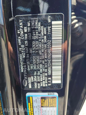 2022 Hyundai Palisade Calligraphy - miniatura 2