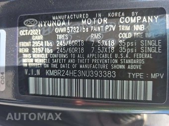2022 Hyundai Palisade SEL - miniatura 2