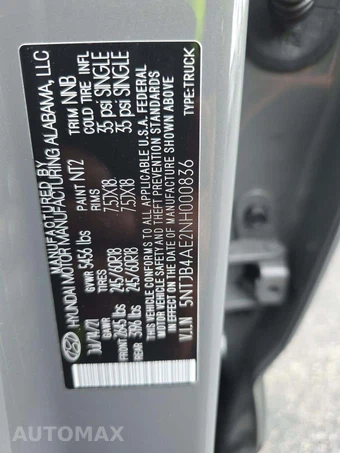2022 Hyundai Santa Cruz SEL Crew Cab Short Bed - miniatura 2