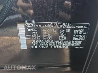 2022 Hyundai Santa Fe Calligraphy - miniatura 18