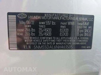 2022 Hyundai Santa Fe Calligraphy - miniatura 5