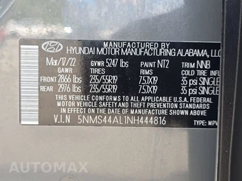 2022 Hyundai Santa Fe Limited - miniatura 14