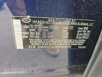 2022 Hyundai Santa Fe Limited - miniatura 5
