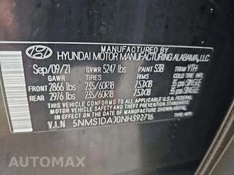 2022 Hyundai Santa Fe SE - miniatura 6