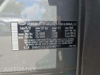 2022 Hyundai Santa Fe SEL - miniatura 5
