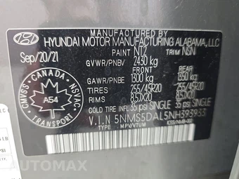 2022 Hyundai Santa Fe Ultimate Calligraphy - miniatura 14