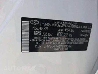 2022 Hyundai Sonata SE – miniatura 5