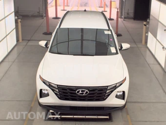 2022 Hyundai Tucson Hybrid Blue - miniatura 2