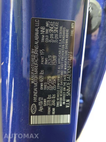2022 Hyundai Tucson Limited - miniatura 5