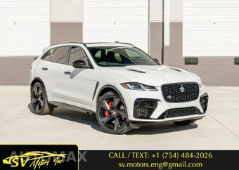 2022 Jaguar F-PACE SVR - car from the USA, Manheim Buy-Now listing at AUTOMAX