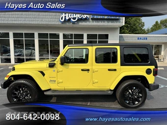 2022 Jeep Wrangler Unlimited 4xe Sahara - miniatura 2