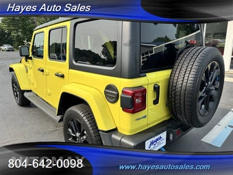 2022 Jeep Wrangler Unlimited 4xe Sahara - miniatura 3