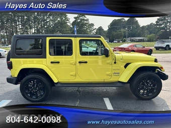 2022 Jeep Wrangler Unlimited 4xe Sahara - miniatura 6