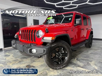 2022 Jeep Wrangler Unlimited Sahara Altitude Edition - car from the USA, Manheim Buy-Now listing at AUTOMAX