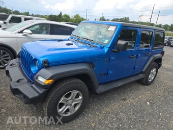 2022 Jeep Wrangler Unlimited Sport S Edition - car from the USA, Manheim Buy-Now listing at AUTOMAX