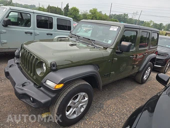 2022 Jeep Wrangler Unlimited Sport S Edition - car from the USA, Manheim Buy-Now listing at AUTOMAX